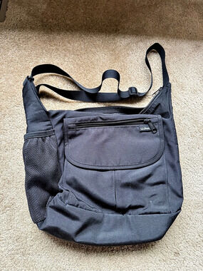 LL Bean Black Crossbody Bag